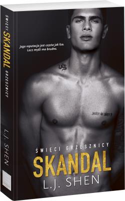 Skandal. Autor: L.J Shen. SmakLiter.pl Okładka książki Skandal
