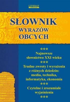 Okładka książki SŁOWNIK WYRAZÓW OBCYCH