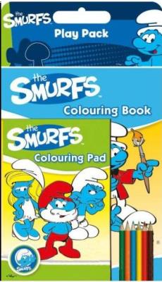 Okładka książki SMERFY KOLOROWANKA