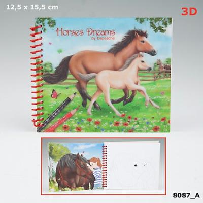 SZKICOWNIK PODRĘCZNY HORSES DREAMS 8087A. Wydawca: PLUS-Z. SmakLiter.pl Opakowanie SZKICOWNIK PODRĘCZNY HORSES DREAMS 8087A
