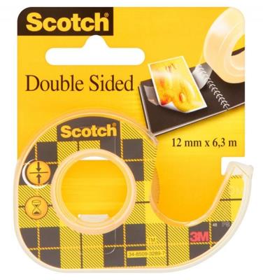 Opakowanie TAŚMA SCHOTCH DWUSTRONNA 12X6,3 NA PODAJNIKU 23181