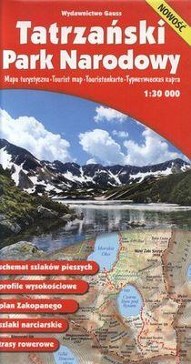 TATRZAŃSKI PARK NARODOWY MAPA TURYSTYCZNA 1:30 000 WODOODPORNA. Autor: Opracowanie zbiorowe. SmakLiter.pl Okładka książki TATRZAŃSKI PARK NARODOWY MAPA TURYSTYCZNA 1:30 000 WODOODPORNA