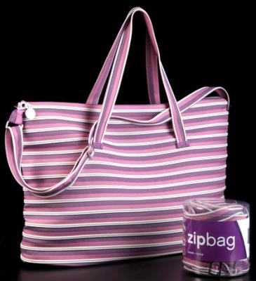 Opakowanie TORBA Z TAŚMY SUWAKOWEJ ZIPBAG DUŻA FUKSJA