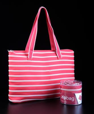 Opakowanie TORBA Z TAŚMY SUWAKOWEJ ZIPBAG MAŁA MALINOWA