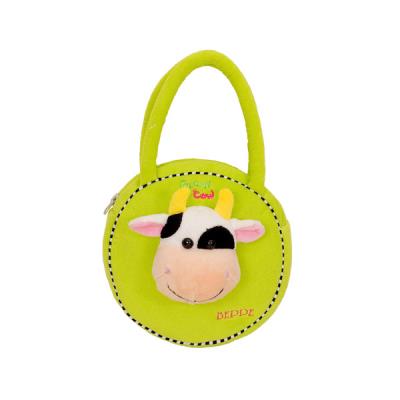 Opakowanie TOREBKA KRÓWKA FUNNY OKRĄGŁA ZIELONA 11349