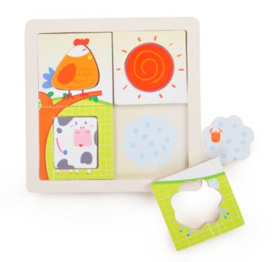 Opakowanie UKŁADANKA DREWNIANA FARMA KSZTAŁTY 1573674