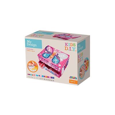 Opakowanie WYKLEJANA SZKATUŁKA KOLOROWE MOTYLE 75347