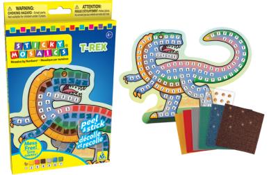 Opakowanie WYKLEJANKA MINI DINOZAUR 69926