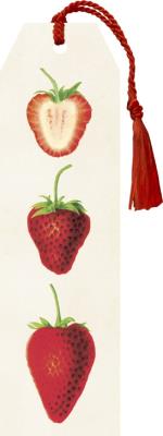 Opakowanie Zakładka 04 ze wstążką Truskawki 2 sztuki