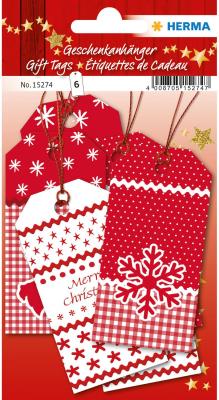 Opakowanie ZAWIESZKI CZERWONE BOŻE NARODZENIE 15274