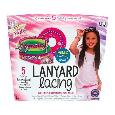 Opakowanie ZESTAW DO ROBIENIA BRANSOLETEK LANYARD LACING JUST MY STYLE