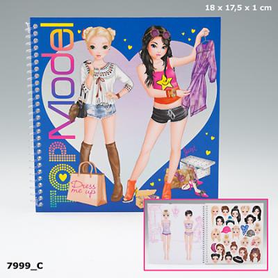 ZESTAW DRESS ME UP TOP MODEL NIEBIESKI SERCE 7999C. Wydawca: PLUS-Z. SmakLiter.pl Opakowanie ZESTAW DRESS ME UP TOP MODEL NIEBIESKI SERCE 7999C