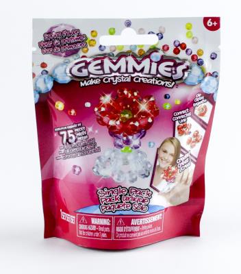 Opakowanie ZESTAW GEMMIES KWIATEK 75 ELEMENTÓW