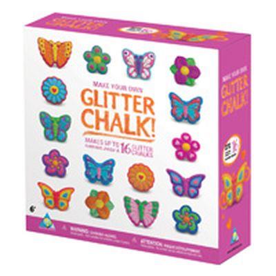 Opakowanie ZESTAW KREATYWNY DO ZROBIENIA KREDY Z BROKATEM