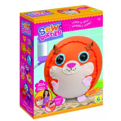 Opakowanie ZESTAW KREATYWNY USZYJ WIELKĄ PIŁKĘ WIEWIÓRKĘ 74302