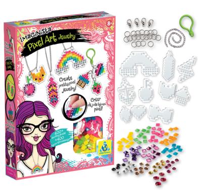 Opakowanie ZESTAW KREATYWNY ZAPROJEKTUJ PIXELOWĄ BIŻUTERIĘ