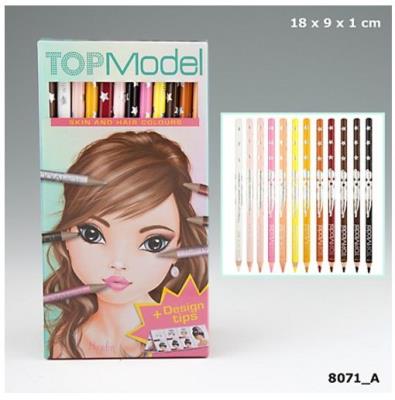 ZESTAW KREDEK Z TEMPERÓWKĄ SKIN TONES TOP MODEL 12 KOLORÓW 8071A. Wydawca: PLUS-Z. SmakLiter.pl Opakowanie ZESTAW KREDEK Z TEMPERÓWKĄ SKIN TONES TOP MODEL 12 KOLORÓW 8071A