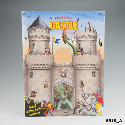 ZESTAW Z NAKLEJKAMI CASTLE 6518A. Wydawca: PLUS-Z. SmakLiter.pl Opakowanie ZESTAW Z NAKLEJKAMI CASTLE 6518A