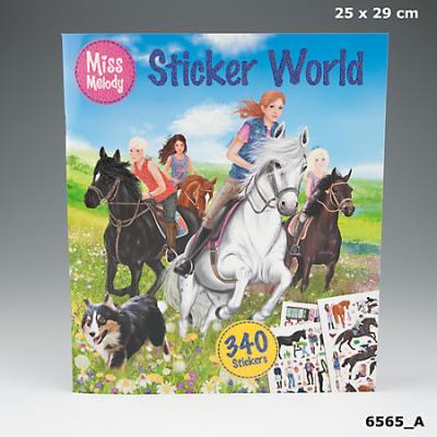 ZESTAW Z NAKLEJKAMI MISS MELODY 6565A. Wydawca: PLUS-Z. SmakLiter.pl Opakowanie ZESTAW Z NAKLEJKAMI MISS MELODY 6565A