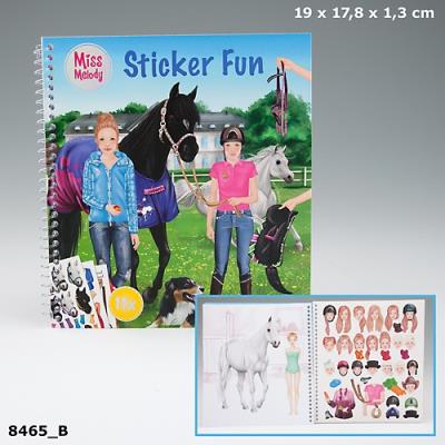 ZESTAW Z NAKLEJKAMI MISS MELODY 8465B. Wydawca: PLUS-Z. SmakLiter.pl Opakowanie ZESTAW Z NAKLEJKAMI MISS MELODY 8465B