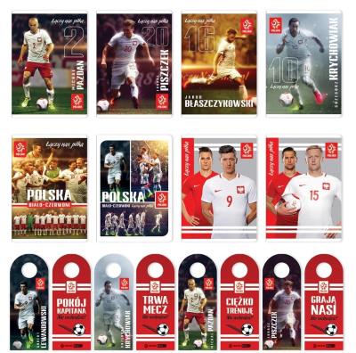 Opakowanie Zeszyt A5/60K kratka PZPN+zawieszka (10szt)