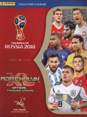 Adrenalyn XL FIFA World Cup 2018 Album kolekcjonera. Wydawca: Panini. SmakLiter.pl Opakowanie Adrenalyn XL FIFA World Cup 2018 Album kolekcjonera