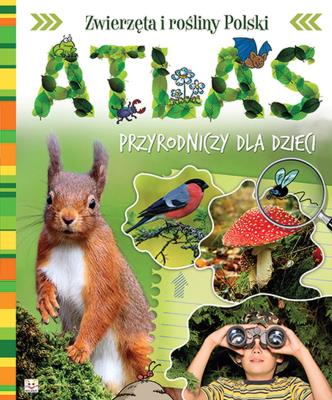 ATLAS PRZYRODNICZY DLA DZIECI ZWIERZĘTA I ROŚLINY POLSKI WYD. 2. Autor: Opracowanie zbiorowe. SmakLiter.pl Okładka książki ATLAS PRZYRODNICZY DLA DZIECI ZWIERZĘTA I ROŚLINY POLSKI WYD. 2