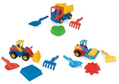 Opakowanie Auta budowlane z akcesoriami mix