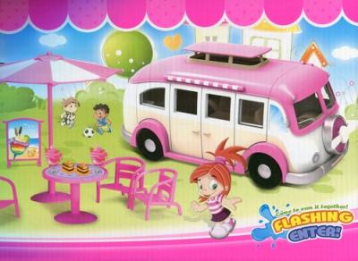 Opakowanie Auto wycieczkowe 25 cm + akcesoria lodziarnia