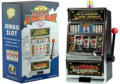 Opakowanie Automat do gry slot kasyno skarbonka duża dźwięki