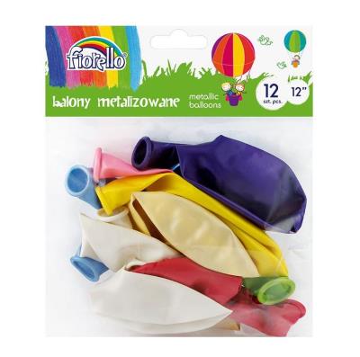 Opakowanie Balony Metal 12'' mix 12 sztuk FIORELLO