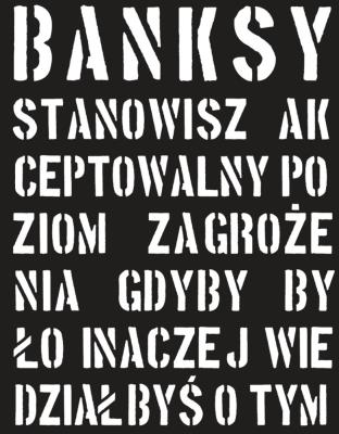 Okładka książki Banksy