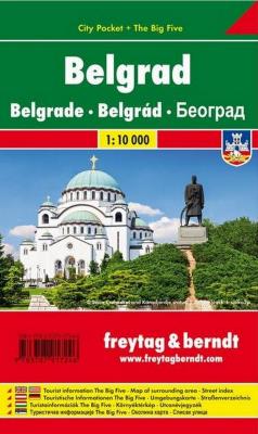 Belgrad, 1:10 000. Autor: Opracowanie zbiorowe. SmakLiter.pl Okładka książki Belgrad, 1:10 000