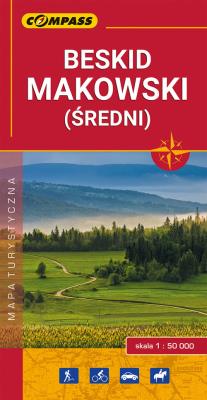 Okładka książki Beskid Makowski (Średni)