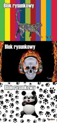 Blok rysunkowy A4 GIMBOO Vip 20 kartek 6 sztuk mix. Wydawca: Gimboo. SmakLiter.pl Opakowanie Blok rysunkowy A4 GIMBOO Vip 20 kartek 6 sztuk mix