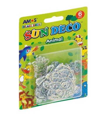 Opakowanie Brelok witrażowy Animals AMOS