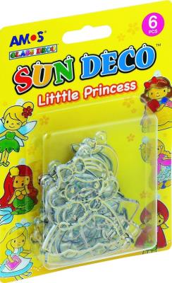 Opakowanie Brelok witrażowy Little Princess AMOS