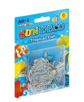 Opakowanie Brelok witrażowy Tropical Fish AMOS