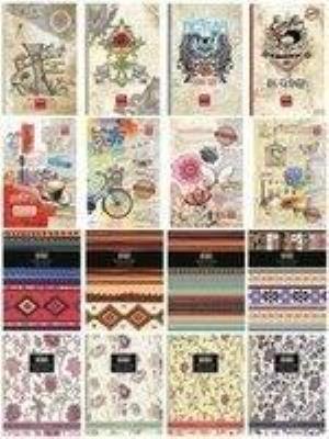 Opakowanie Brulion na spirali A4/100K kratka Black&White(2szt