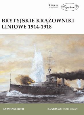 Okładka książki Brytyjskie krążowniki liniowe 1914-1918