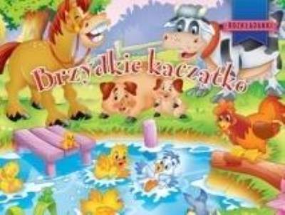 Okładka książki Brzydkie kaczątko. Rozkładanki