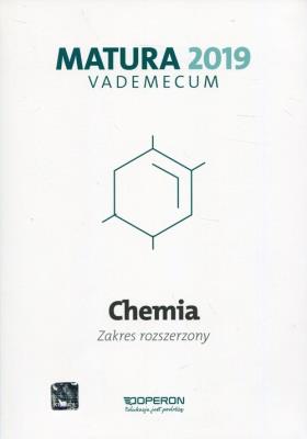 Chemia. Matura 2019. Vademecum. Zakres Rozszerzony. Autor: Jacewicz Dagmara, Zdrowowicz Magdalena. SmakLiter.pl Okładka książki Chemia. Matura 2019. Vademecum. Zakres Rozszerzony