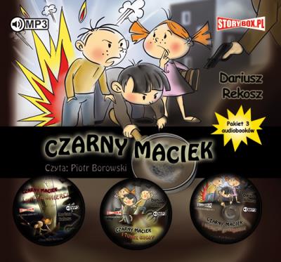 Czarny Maciek - Audiobook. Autor: Rekosz Dariusz. SmakLiter.pl Okładka książki Czarny Maciek - Audiobook