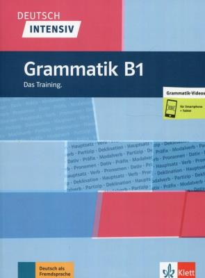 Deutsch Intensiv Grammatik B1 Das Training. Autor: Ptak Magdalena, Schomer Marion. SmakLiter.pl Okładka książki Deutsch Intensiv Grammatik B1 Das Training