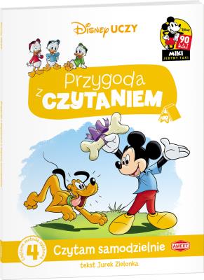 Disney Uczy Mickey Mouse Czytam Samodzielnie. Autor: Zielonka Jurek. SmakLiter.pl Okładka książki Disney Uczy Mickey Mouse Czytam Samodzielnie