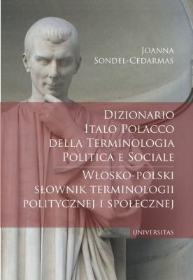 Okładka książki Dizionario italo-polacco della terminologia politica e sociale. Włosko-polski słownik terminologii p