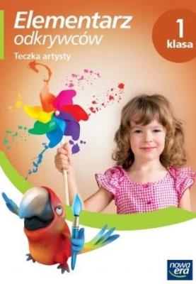 Elementarz odkrywców 1 Teczka Artysty NE. Autor: Nina Gryzoń, Małgorzata Heine, Bartłomiej Grzegorz Sala;Witold Vargas;Paweł Zych. SmakLiter.pl Okładka książki Elementarz odkrywców 1 Teczka Artysty NE