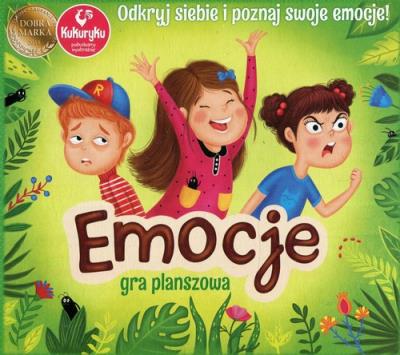 Emocje. Wydawca: Kukuryku. SmakLiter.pl Opakowanie Emocje