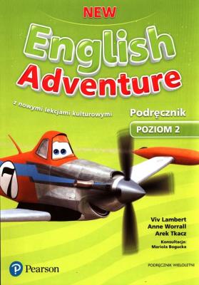 English Adventure New 2 PB wieloletni PEARSON. Autor: Viv Lambert, Anne Worrall, Tkacz Arek. SmakLiter.pl Okładka książki English Adventure New 2 PB wieloletni PEARSON