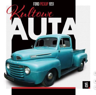 Okładka książki FORD PICKUP 1951 KULTOWE AUTA TOM 16